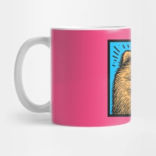 Pomeranian Pop Art Mug